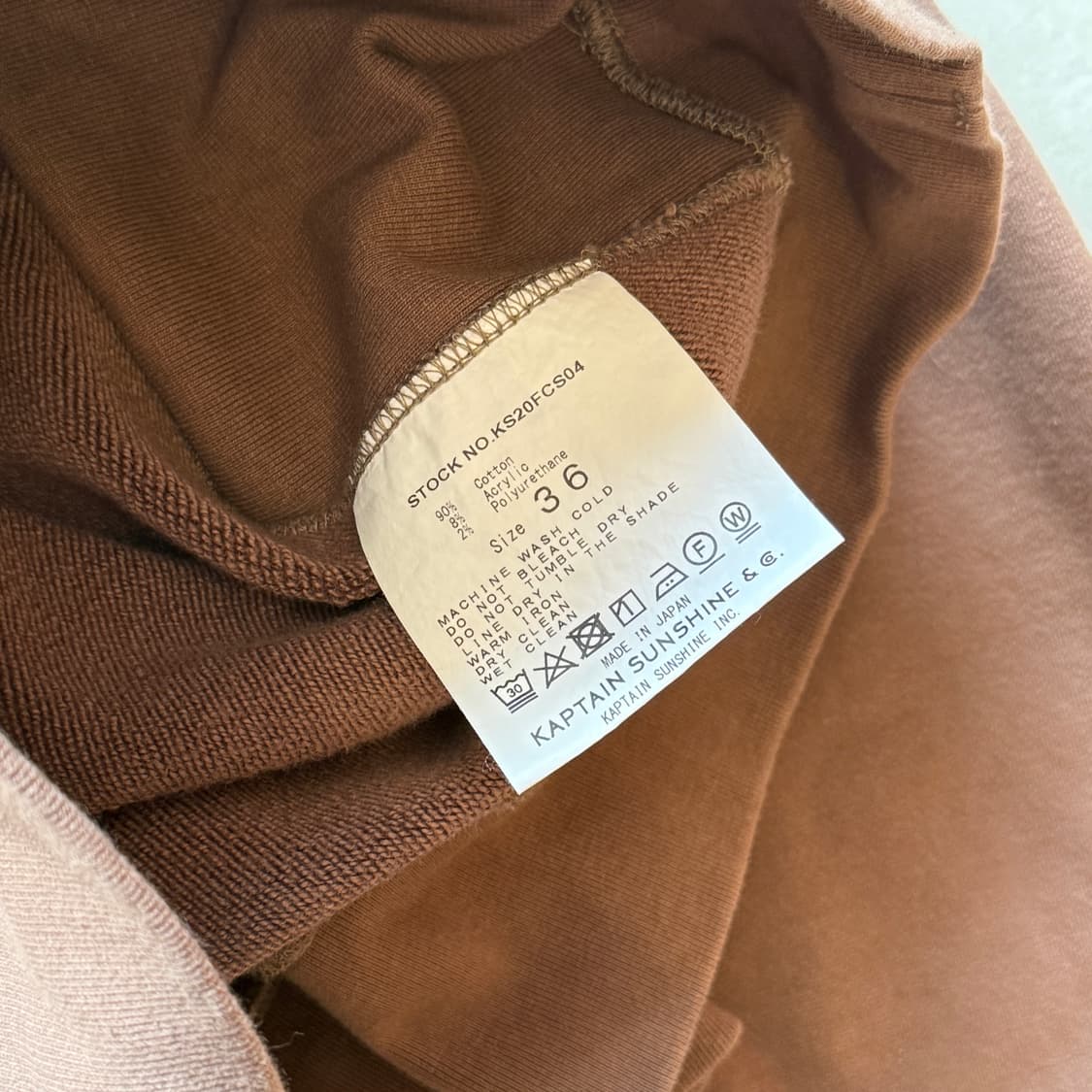 캡틴 션샤인 크루넥 스웻셔츠 상품이미지6