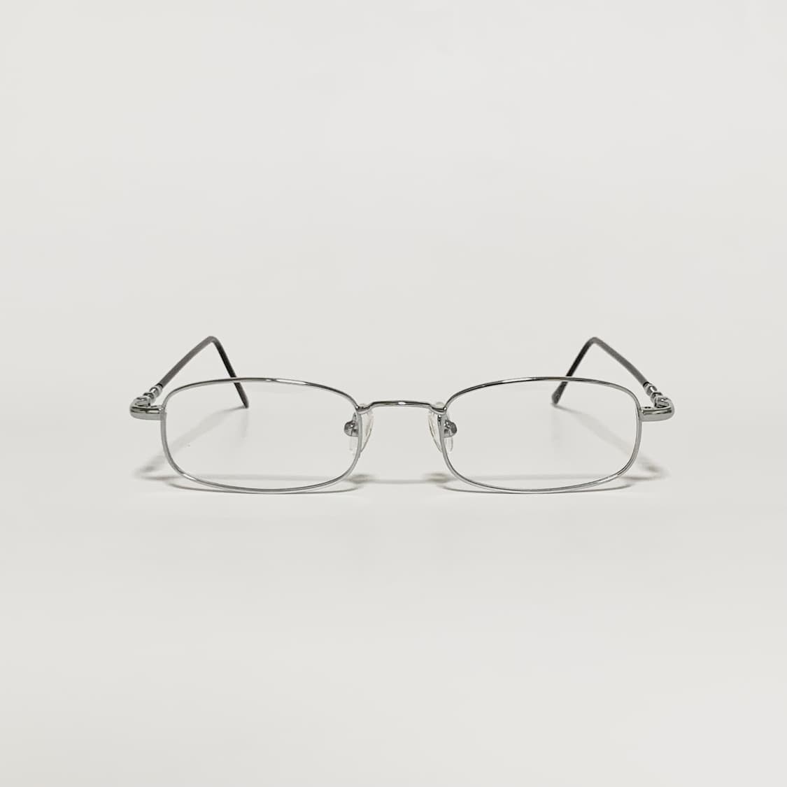 992 데드스탁 빈티지 안경테 슬림 풀메탈 실버 직사각형 남녀공용 픽키 상품이미지1