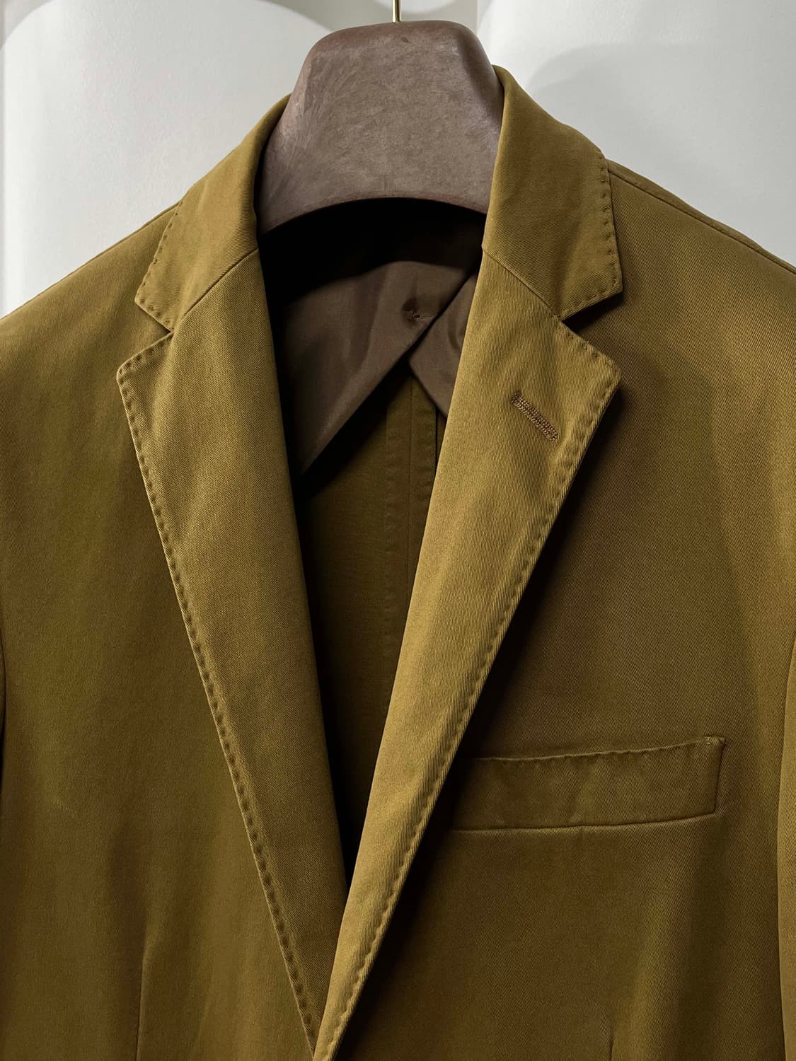 폴로 랄프로렌 탄베이지 가먼트다이 스포츠 코트 치노 자켓 상품이미지5