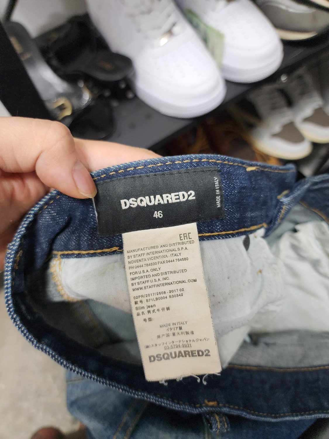 디스퀘어드 워싱 청바지 상품이미지5