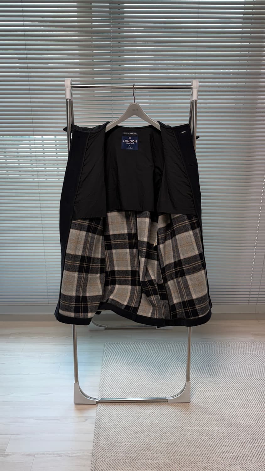 런던트렌디션 셔터 더플코트 네이비 42 상품이미지5