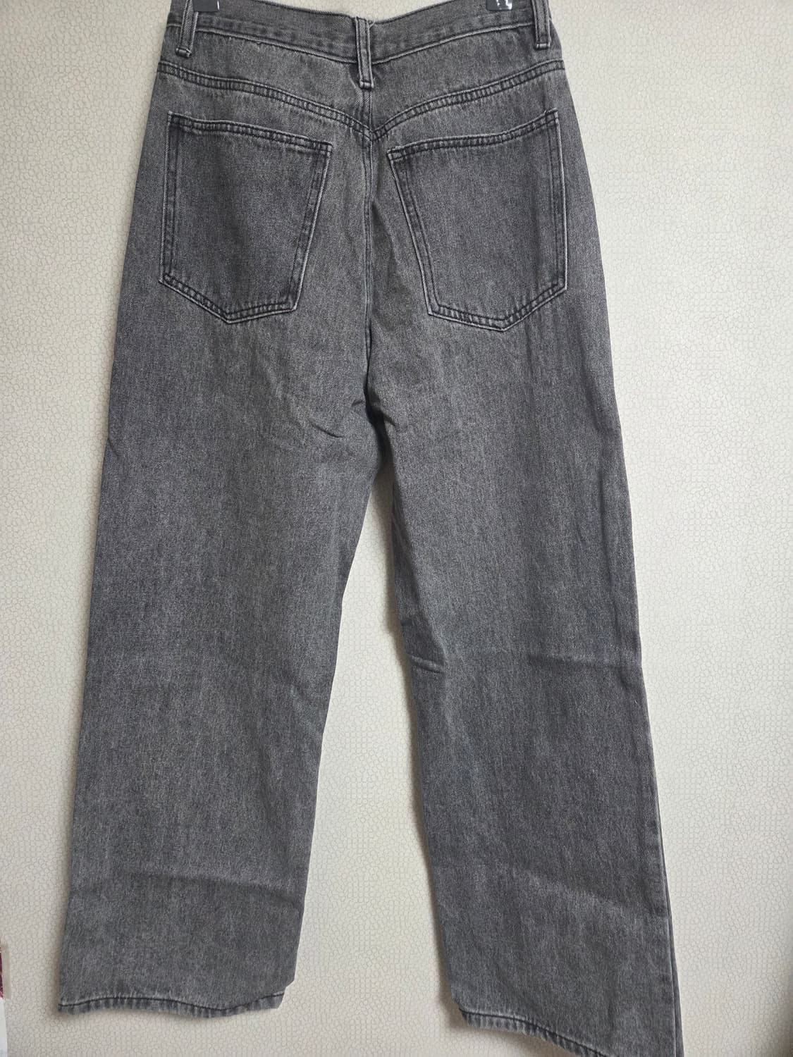 굿라이프웍스 이지 와이드 데님 팬츠 그레이 상품이미지6