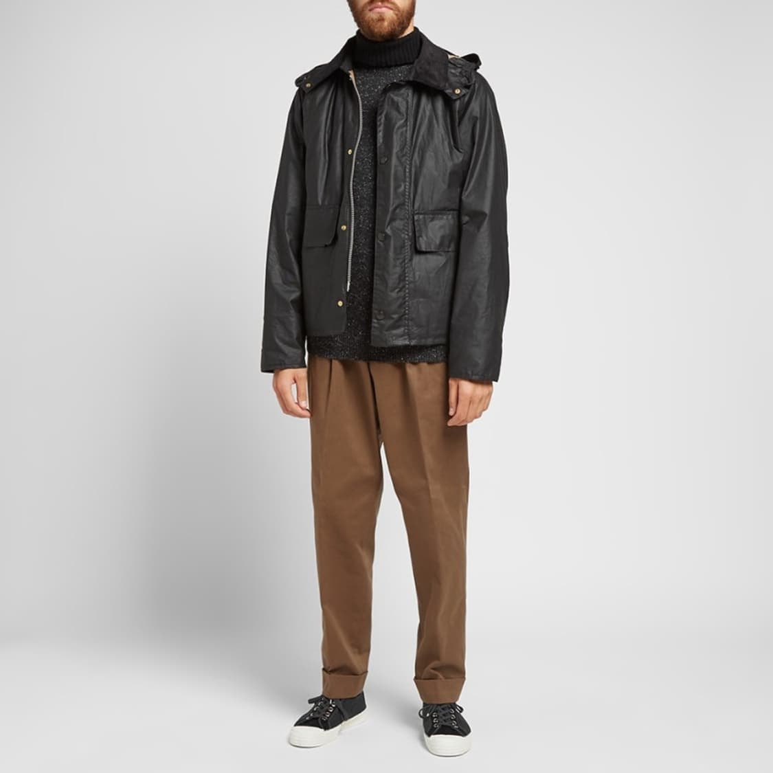 마가렛호웰 바버 콜라보 자켓 판매 M 상품이미지3