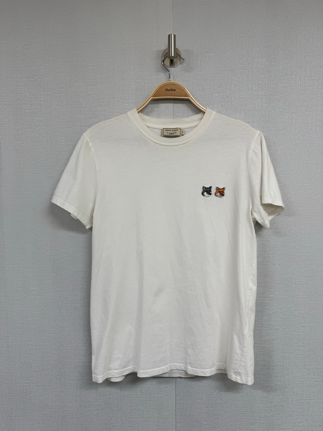메종키츠네 더블 폭스 반팔 티셔츠 상품이미지1