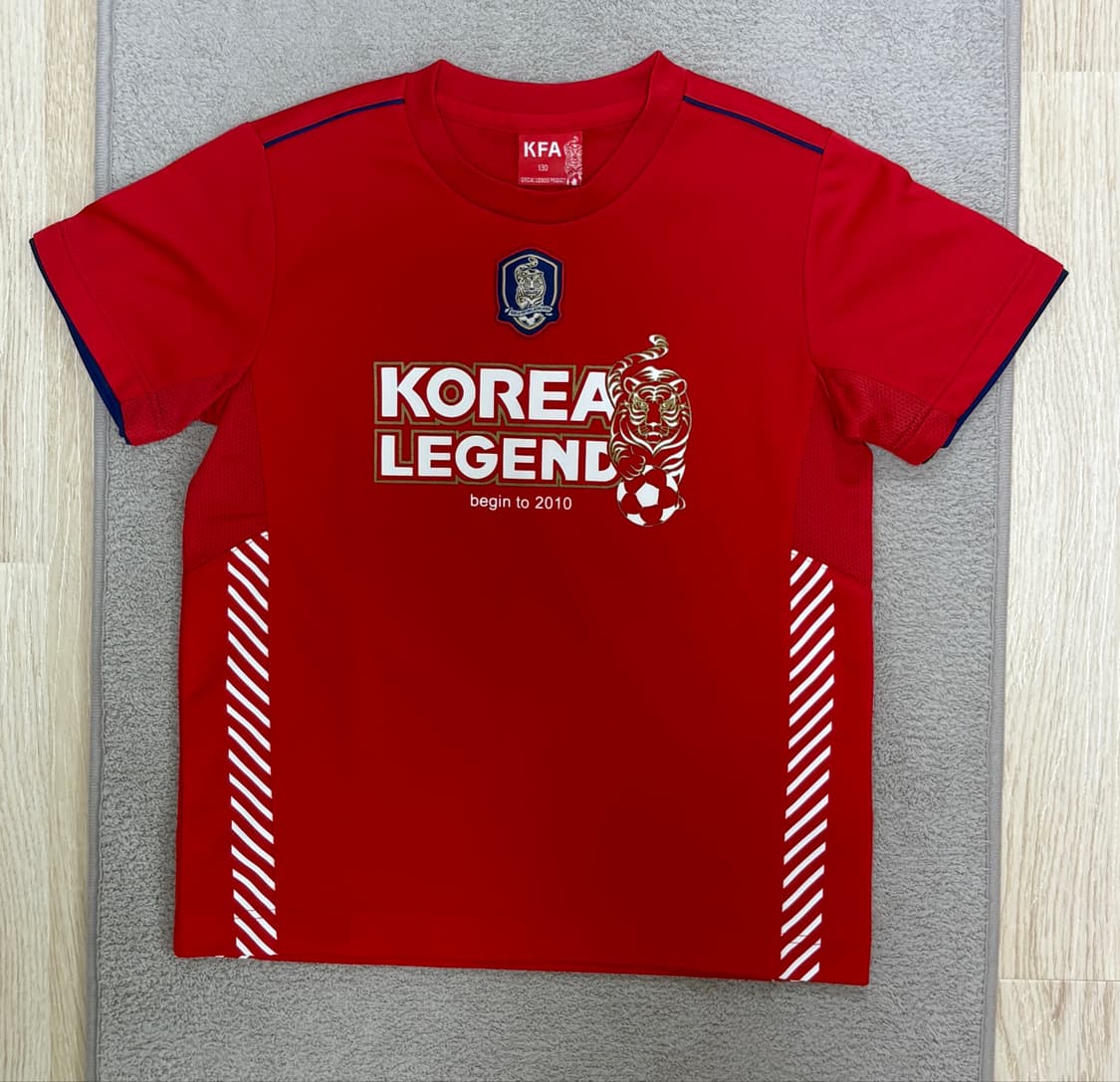[S급] ⚽️KFA 한국 축구 호랑이 티셔츠 130 상품이미지2