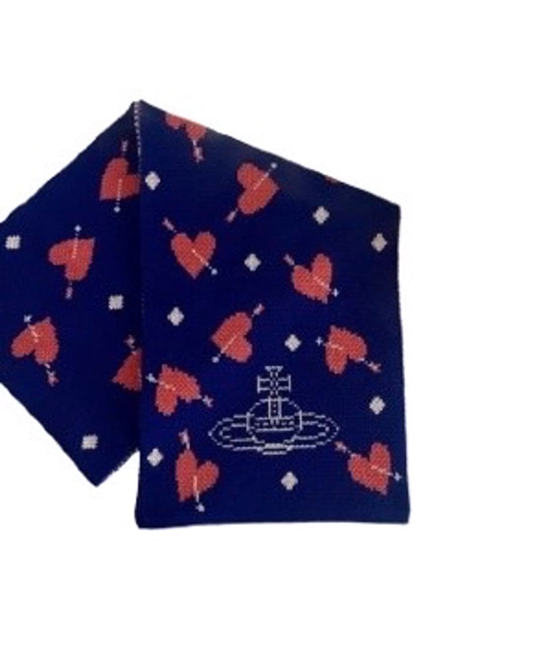 비비안웨스트우드 골드라벨 하트 양면 머플러 상품이미지3