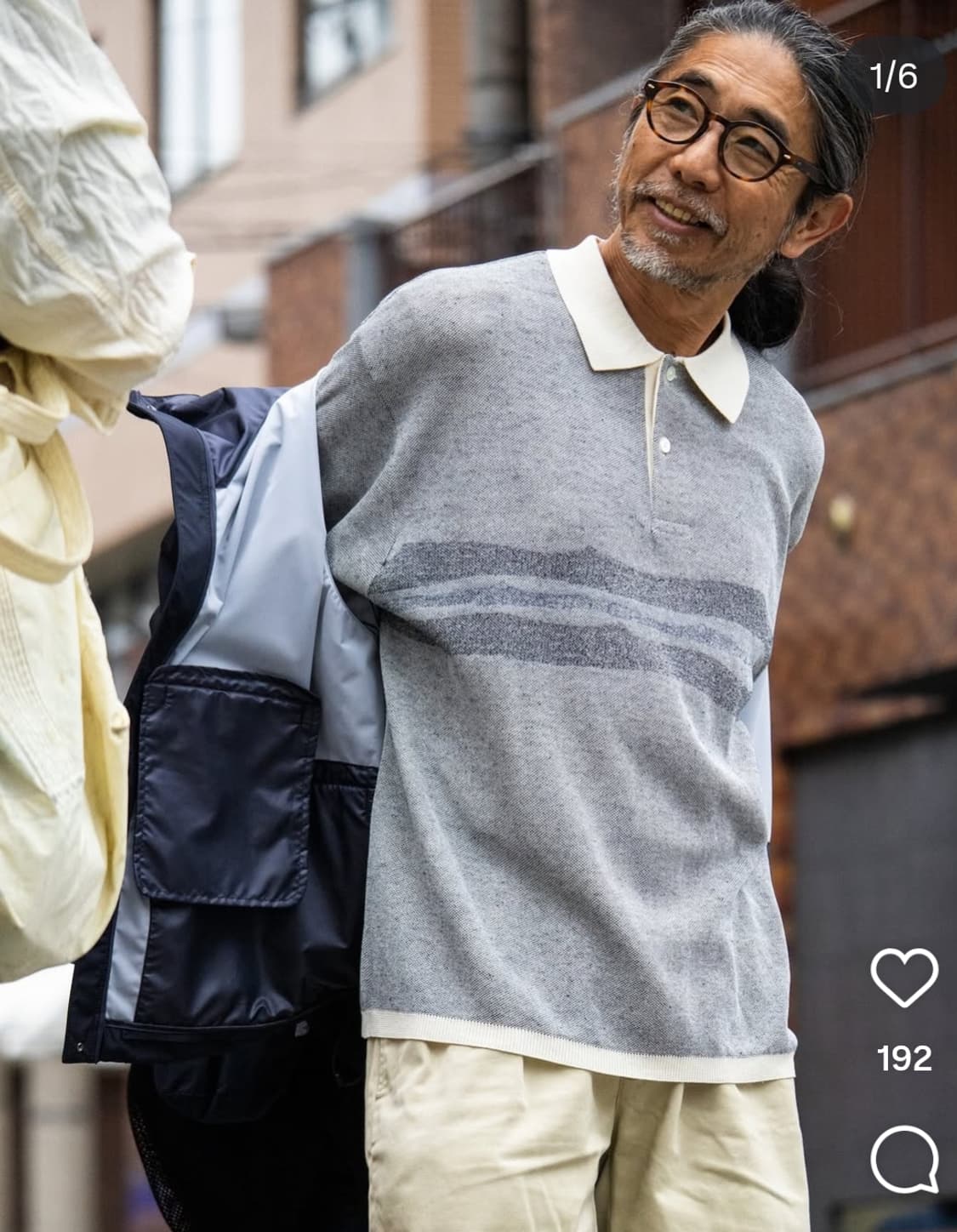 나나미카 25 스웨터 폴로 XL 상품이미지10