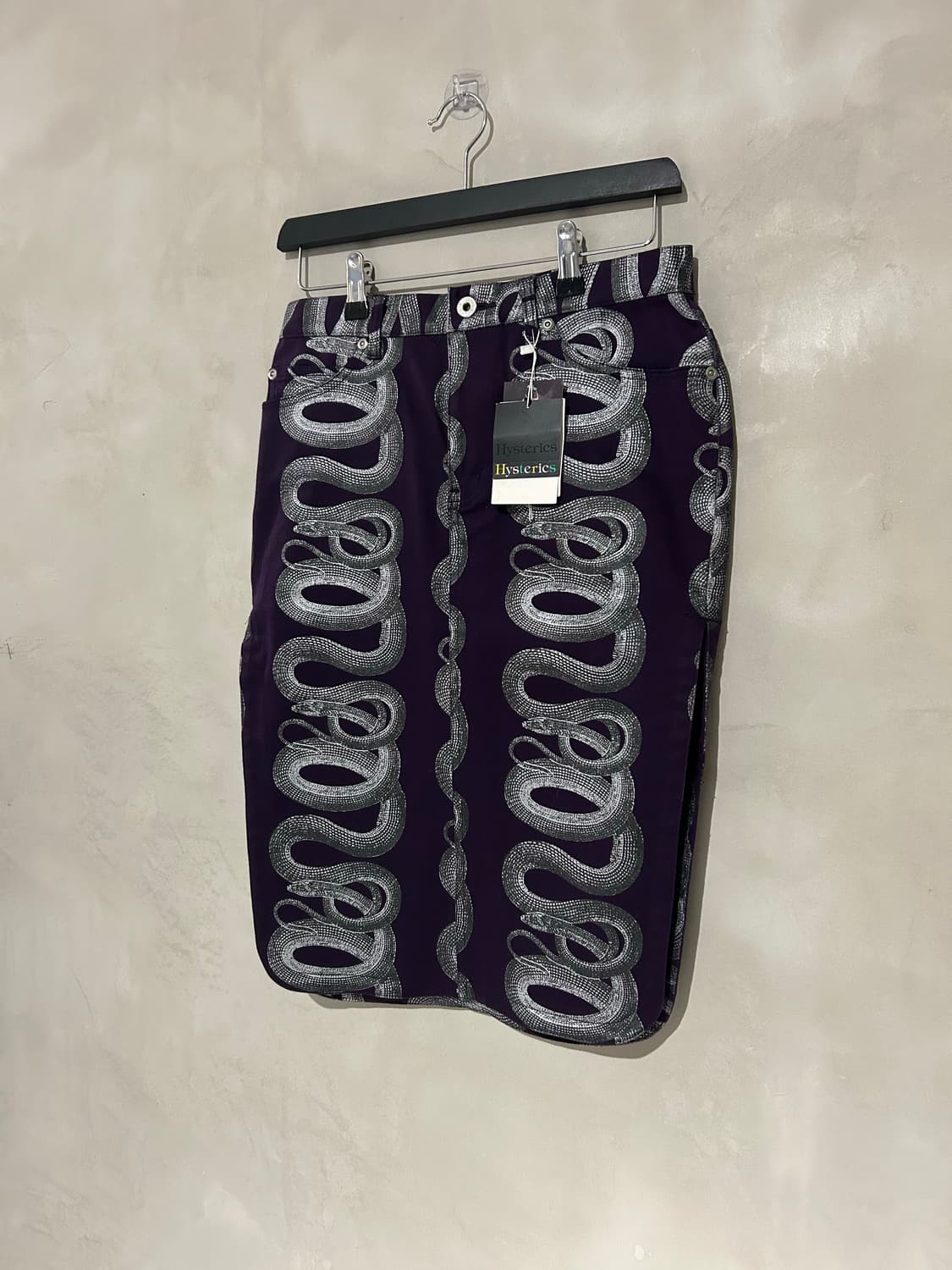 히스테릭글래머 90s 스네이크 스커트  상품이미지2