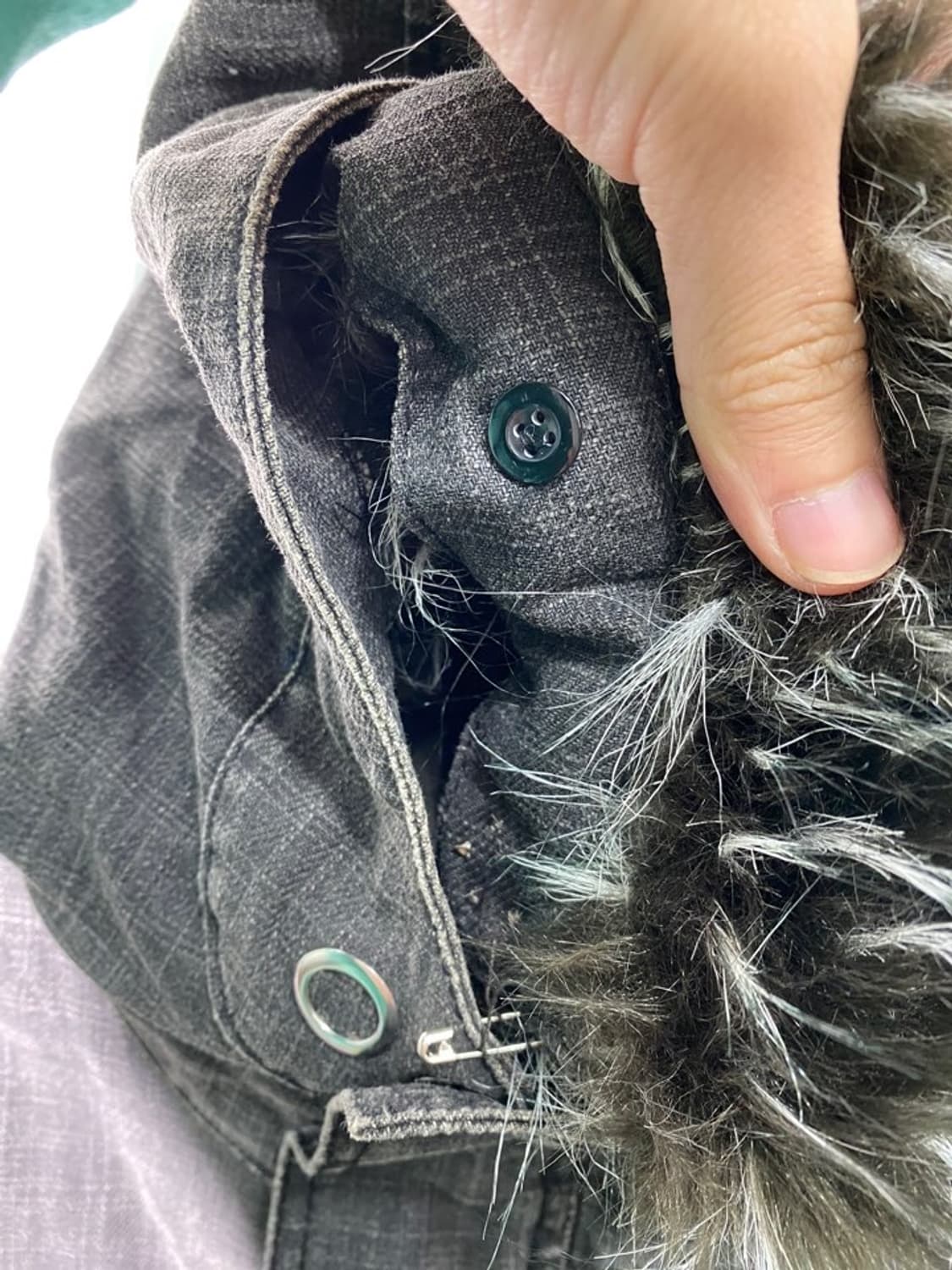 splendid staisfaction 퍼 후드 파카 상품이미지5