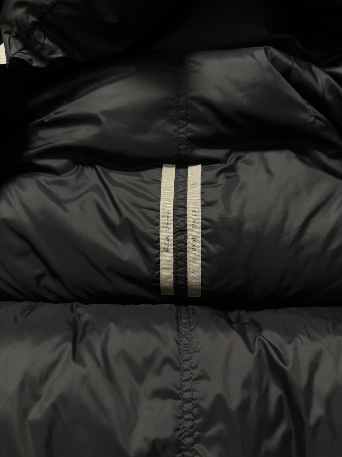 릭오웬스 퍼넬넥 패딩 23fw luxor 상품이미지4