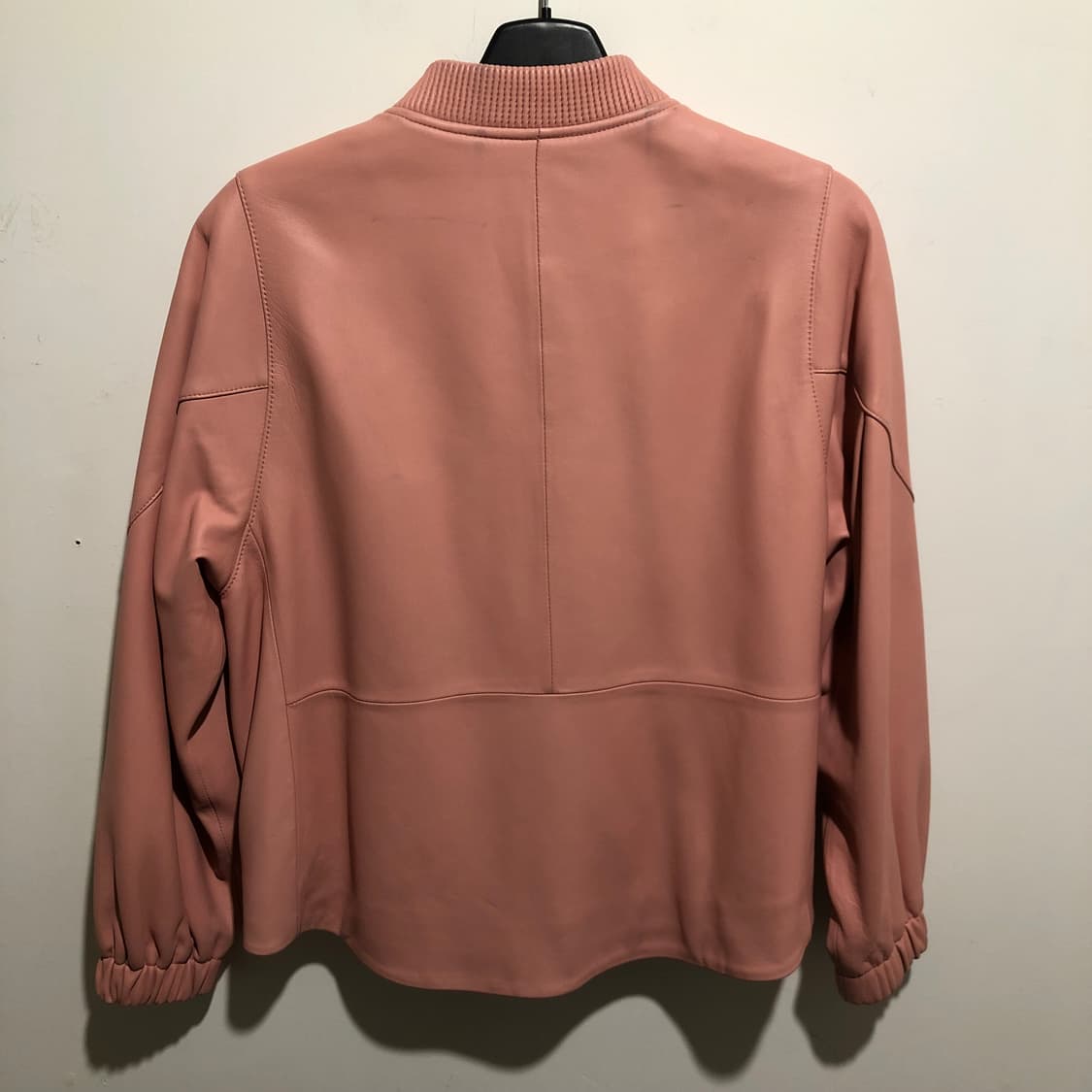 핑크 가죽자켓 상품이미지5