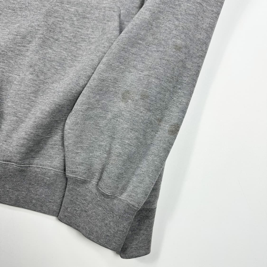 스투시 USA 올드스쿨 레터링 그레이 후드티 (실측 XL) 상품이미지5