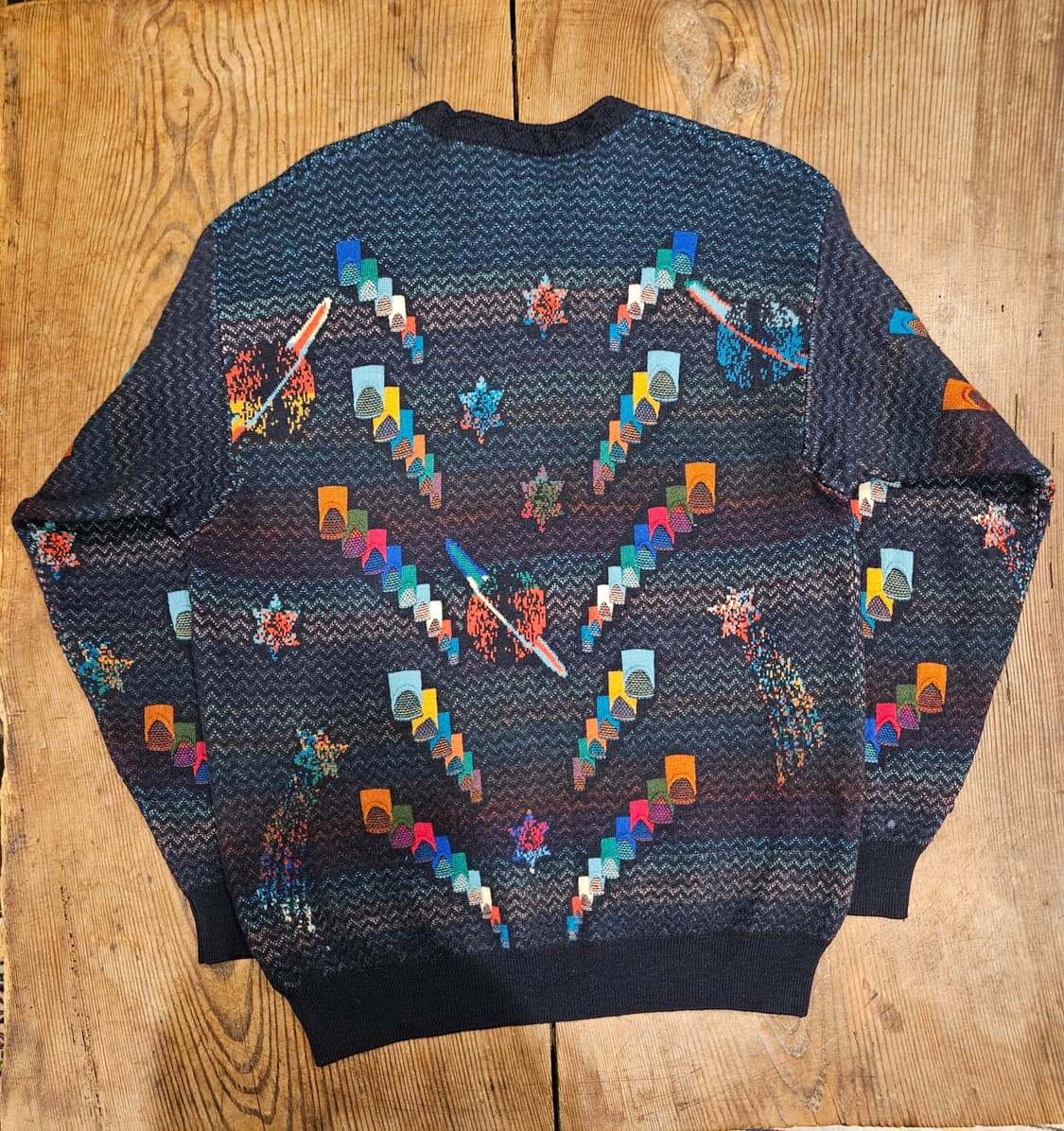 Geocu made in Australia 기하학패턴 니트 상품이미지2