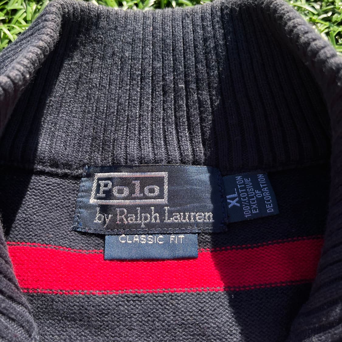 폴로 랄프로렌 반집업 (실측확인) 상품이미지4