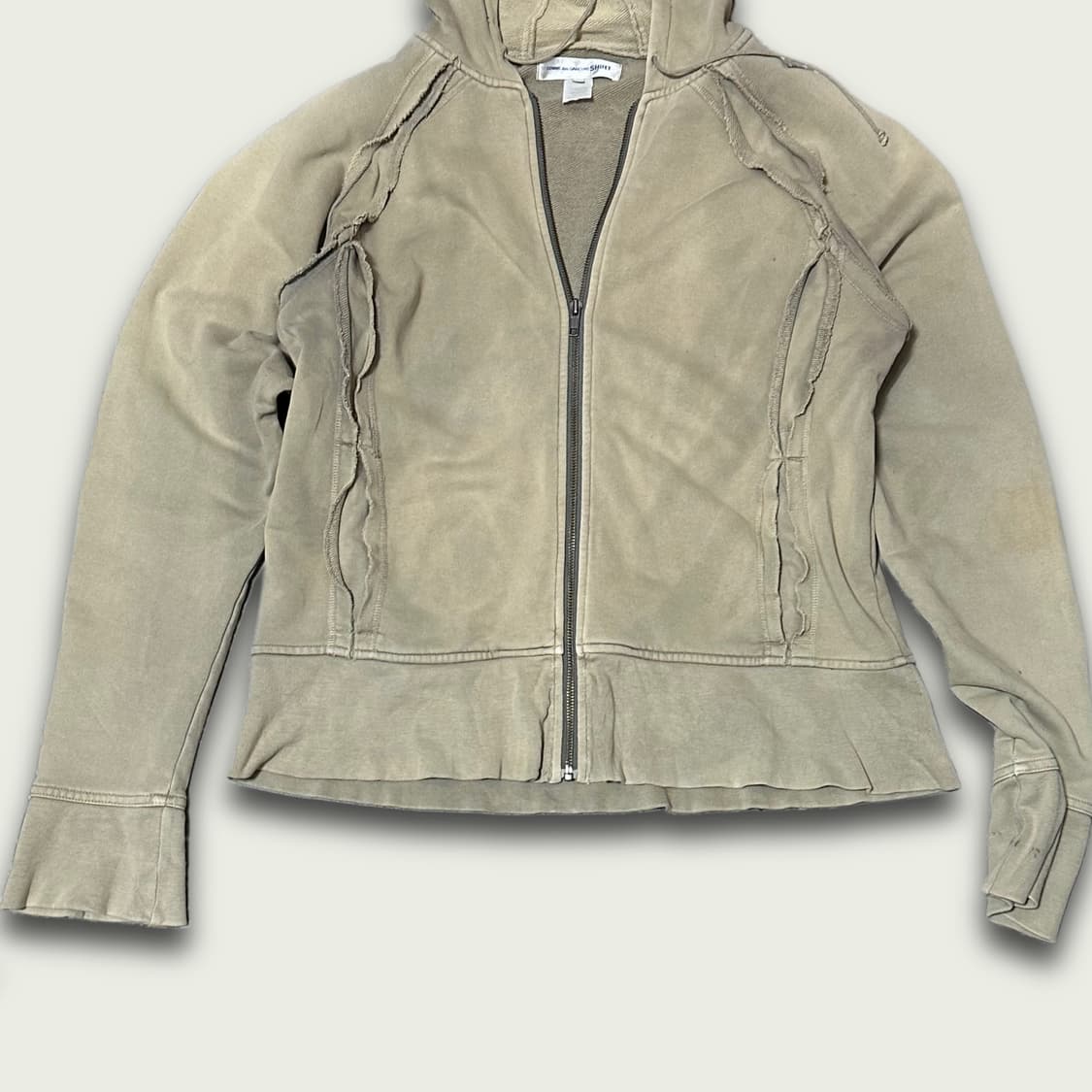 꼼데가르송 셔츠 컷아웃 후드집업 상품이미지3