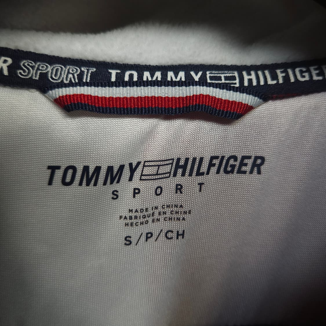 S ) 타미힐피거 여성 빅로고 후리스 집업 상품이미지5