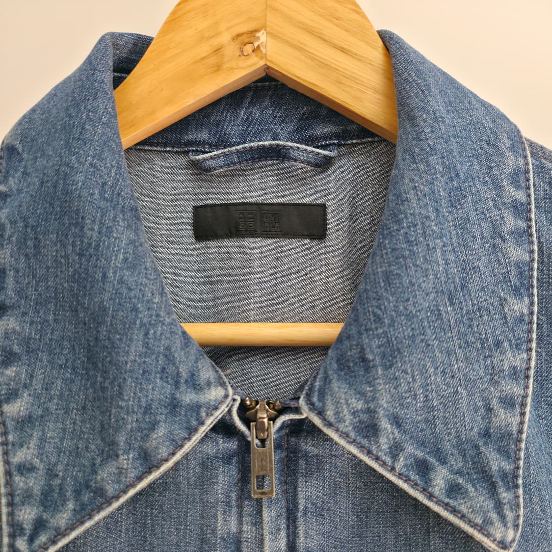 [L] 유니클로 데님 블루종 자켓 상품이미지4