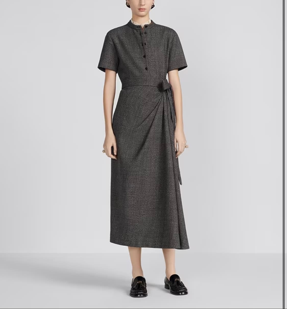 디올 드레이프 롱 원피스40 상품이미지2