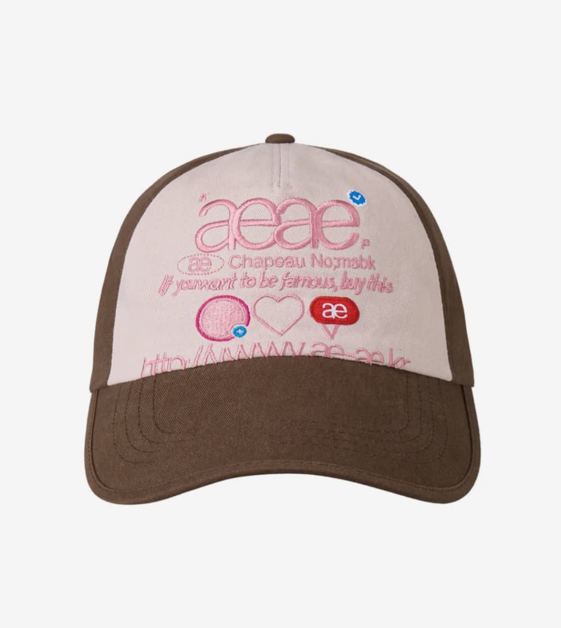 aeae xPEAKBOY WEB LOGO 5 PANNEL BALL CAP 상품이미지1