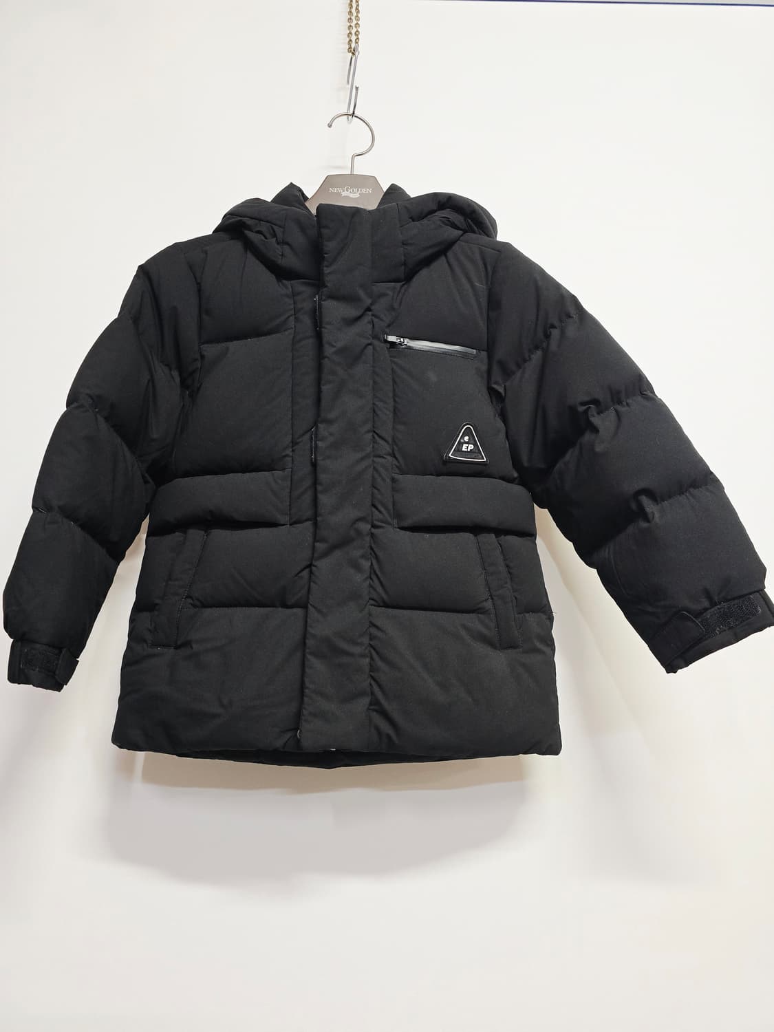 네파키즈 아동용 블랙 패딩 점퍼120 상품이미지1