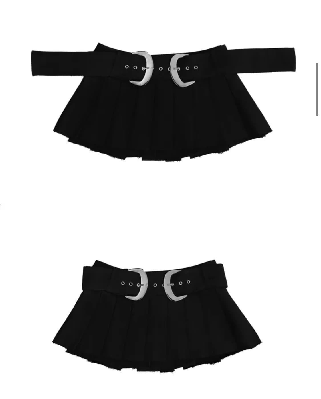 카이야 sasha skirt 블랙 상품이미지2