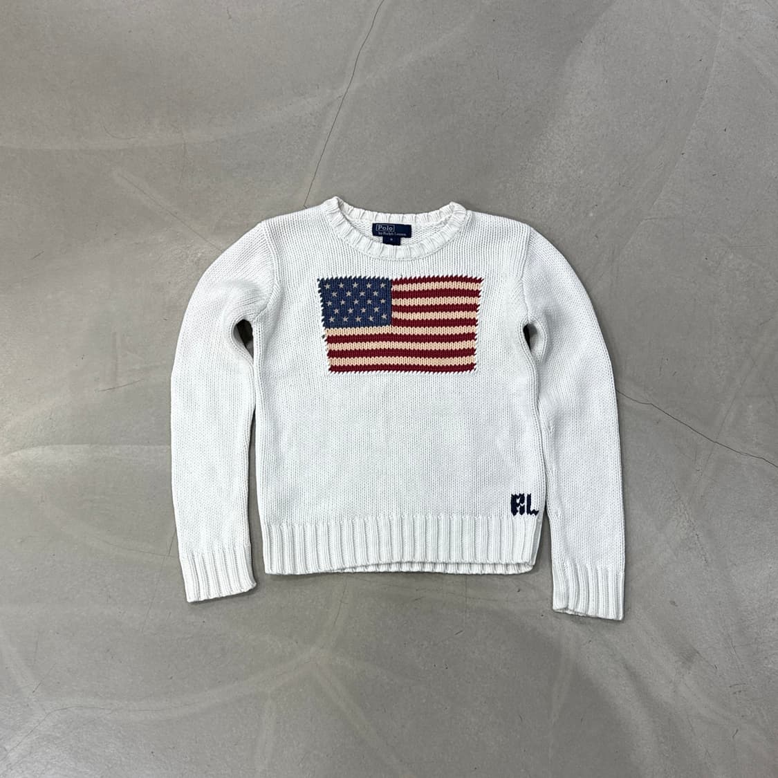 폴로 성조기 니트 S 상품이미지1