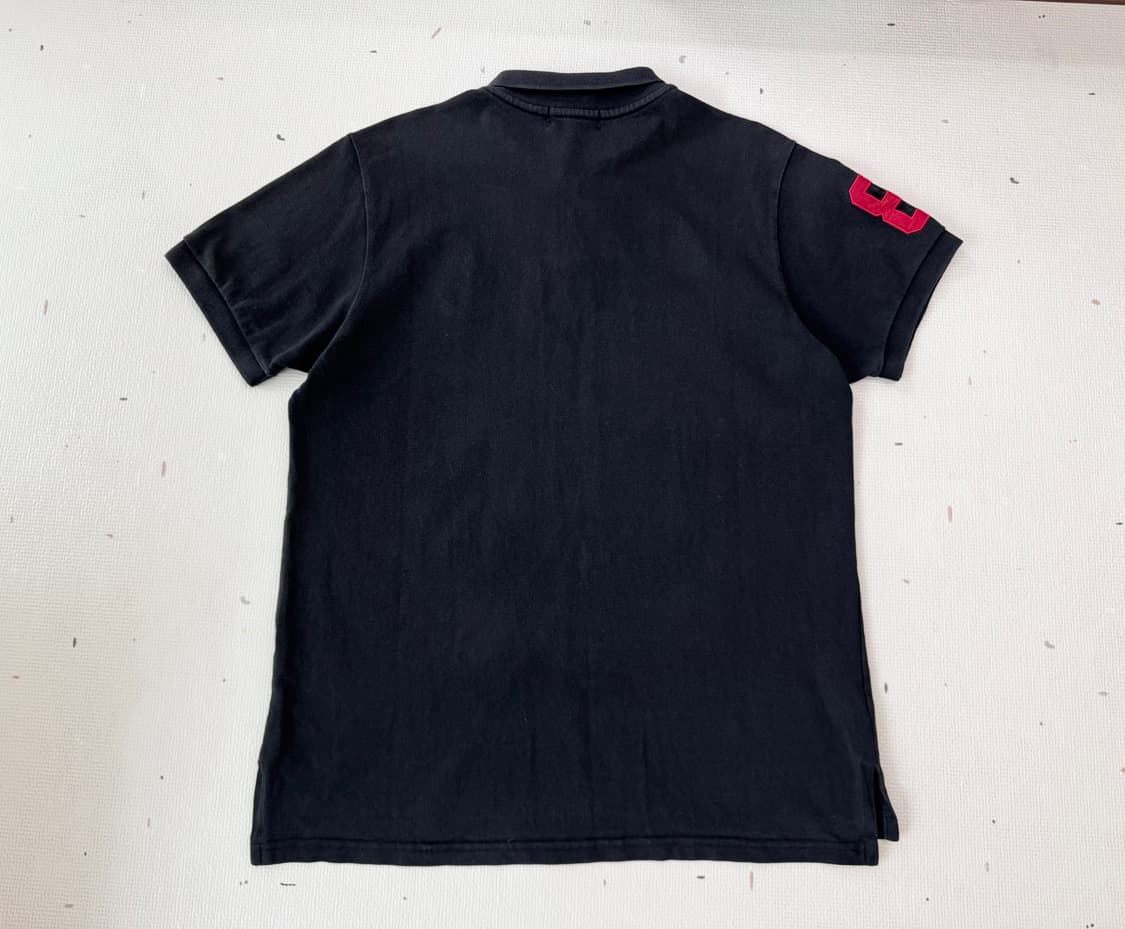 폴로 랄프로렌 멀티 빅포니 블랙 카라티 XL 상품이미지2