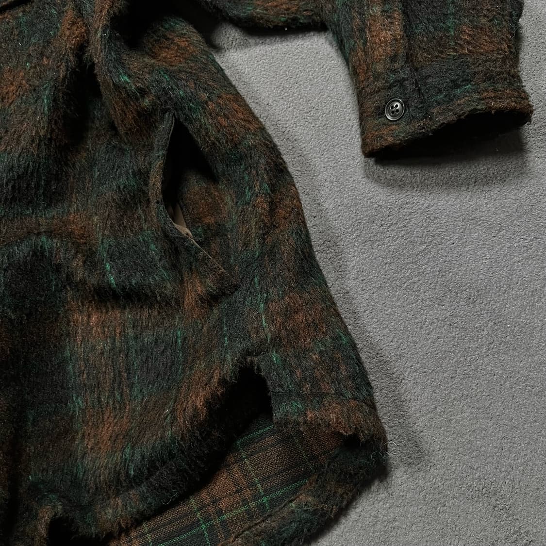 niko and 니코 앤드 브라운 플란넬 체크 울 모헤어 셔츠 자켓 상품이미지3