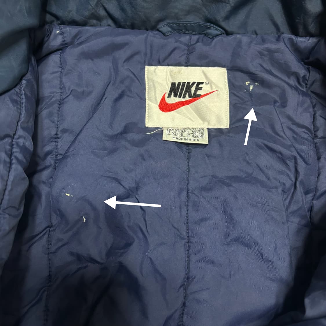 [택포] Nike 나이키 올드스쿨 스우시 패딩 파카 [A-] 상품이미지3