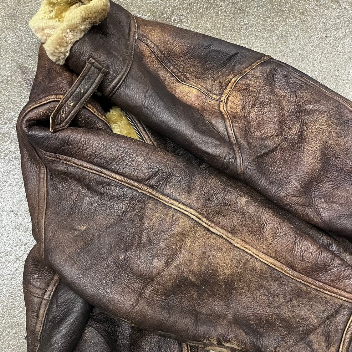 빈티지 B-3 양가죽 무스탕 (105) 상품이미지7