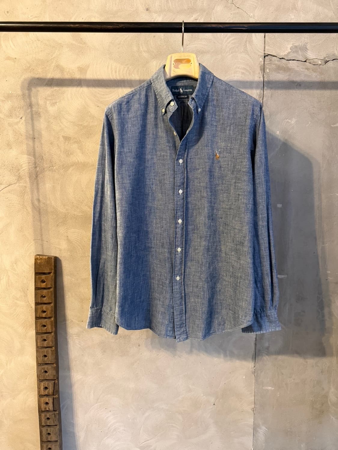 폴로 랄프로렌 샴브레이 셔츠 100 상품이미지5