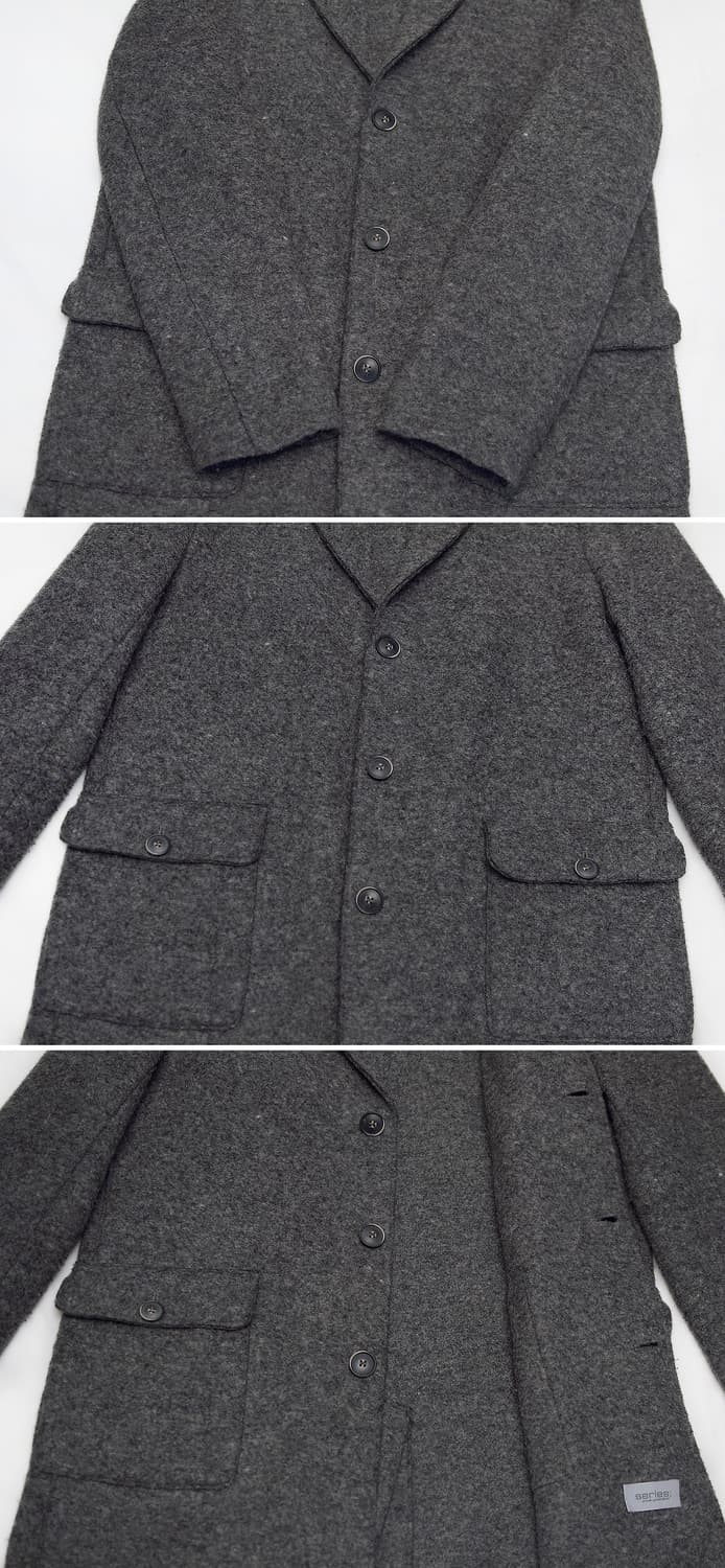 울앤코 바이 시리즈 이태리 메이드 울펠트 코트 자켓 (M / 100+) 상품이미지6