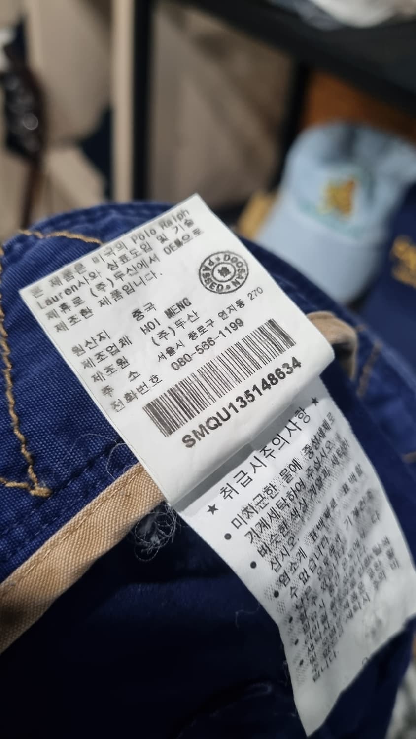 Polo Ralph Lauren (90s 두산) 빈티지 카고 반바지 34 상품이미지5
