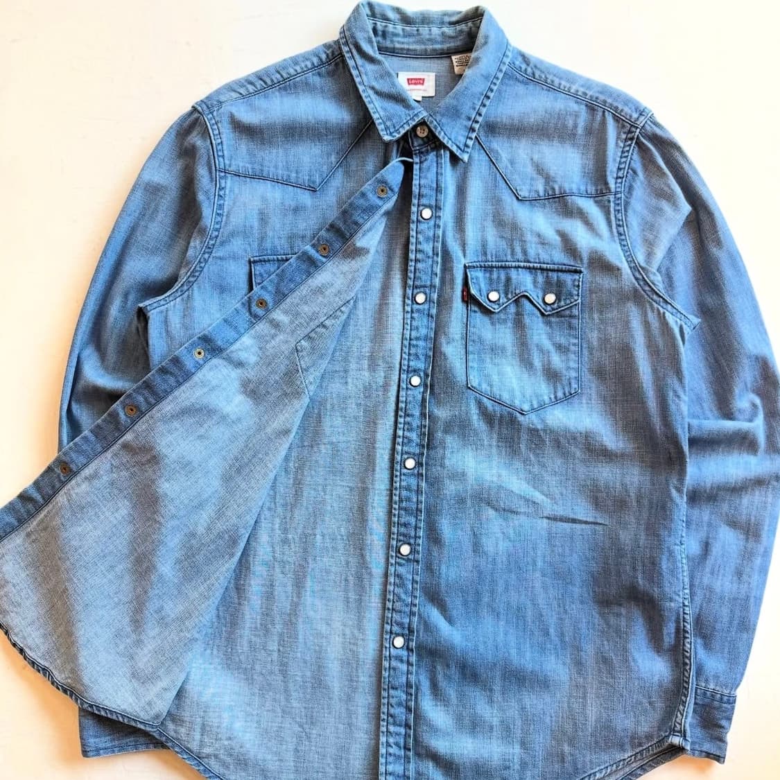 리바이스 웨스턴 데님 셔츠 상품이미지4