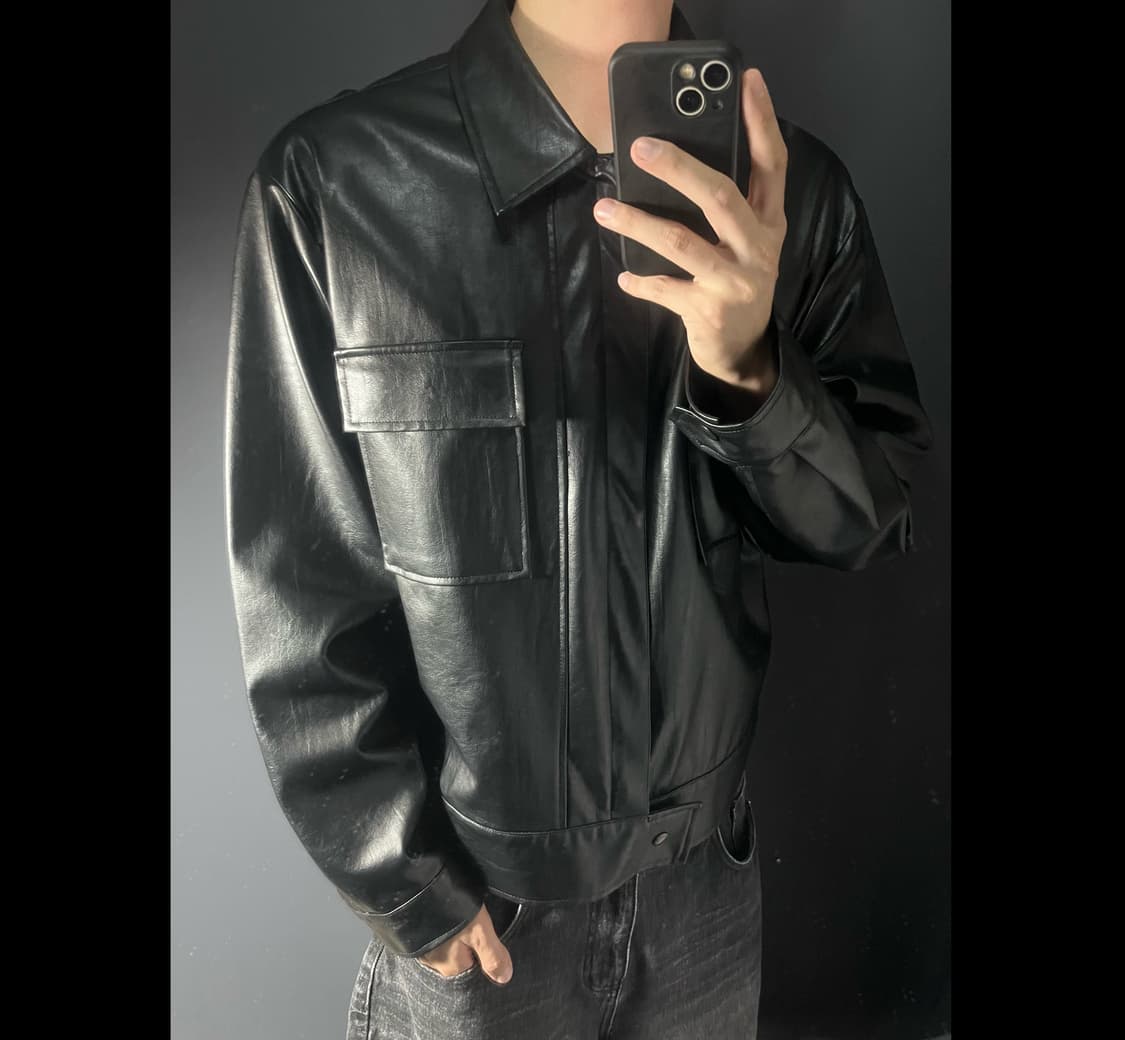 LAFUDGE STORE 레더자켓 상품이미지1