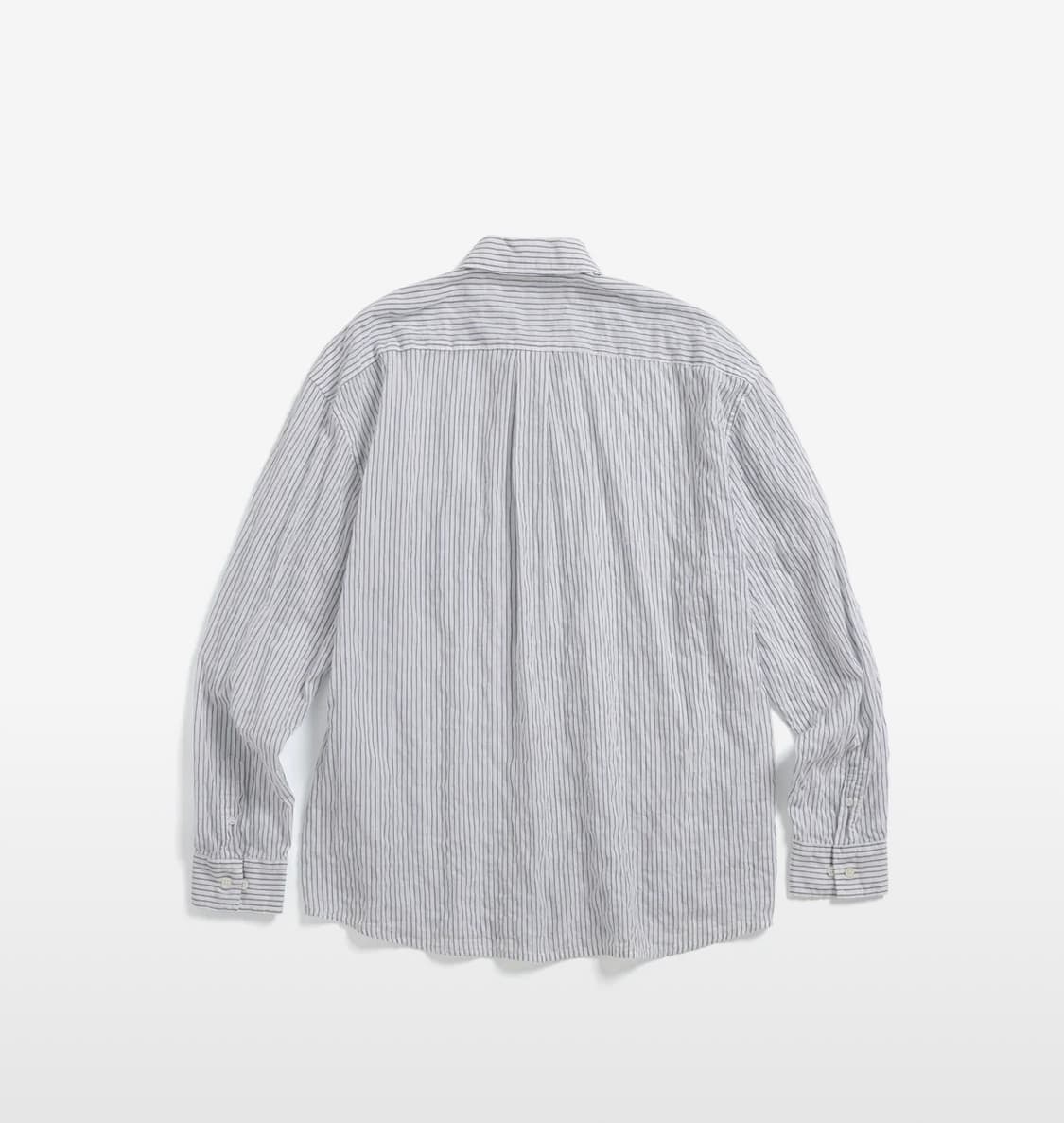 해칭룸 셔링 스트라이프 셔츠 [2] 상품이미지2