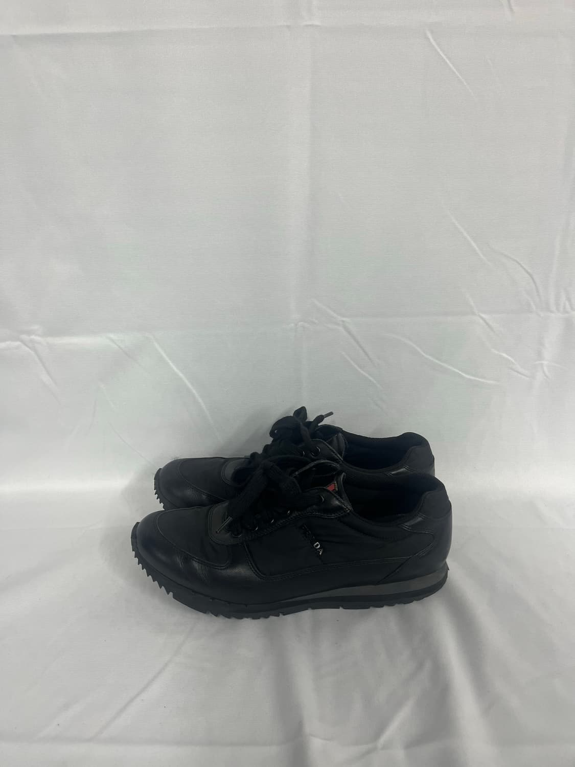 PRADA 프라다 가죽 나일론 스니커즈 6사이즈 상품이미지2