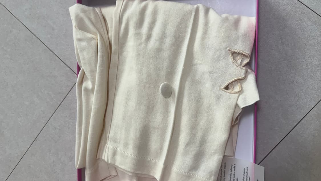 Tach Clothing 타치클로딩 아이보리 린넨팬츠 M 상품이미지6