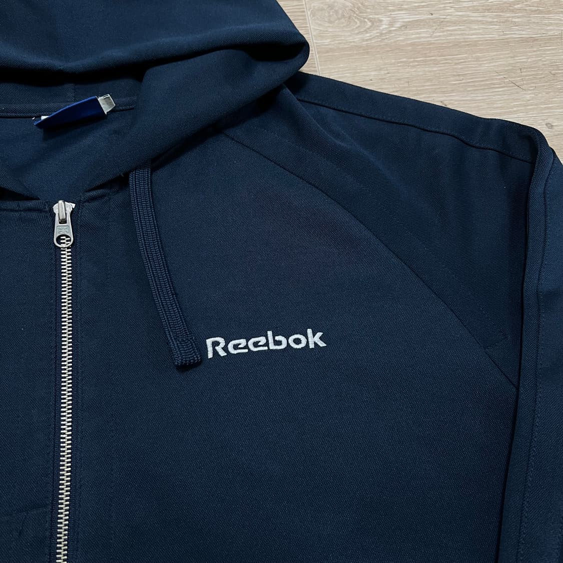 리복 클래식 유니언잭 자수로고 후드집업 [네이비] 2XL/110 상품이미지4