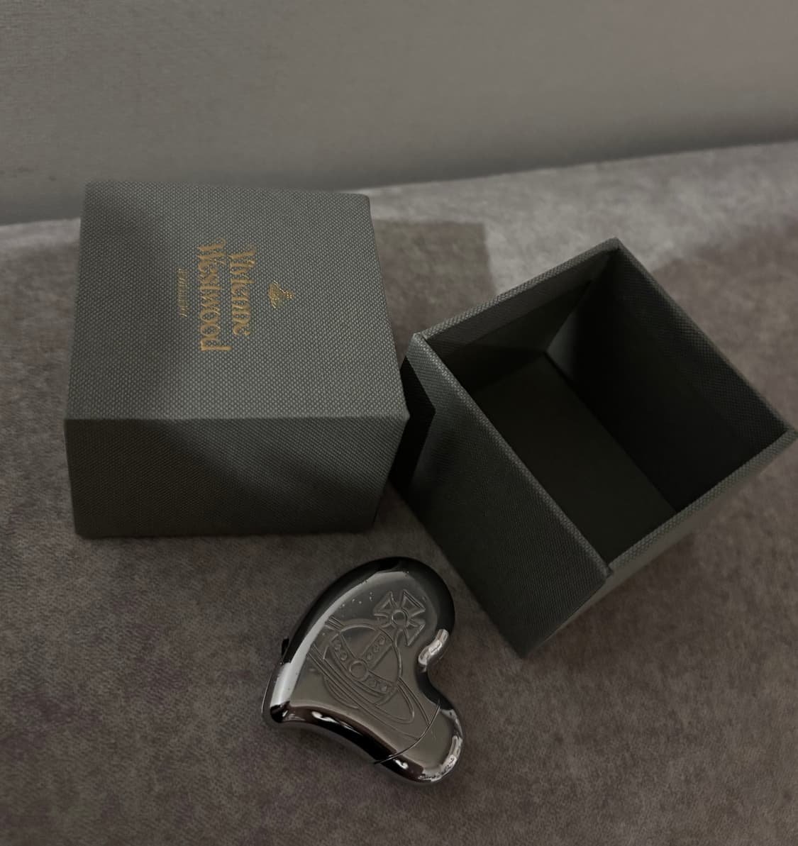 비비안웨스트우드 하트 라이터 (실버) 상품이미지1