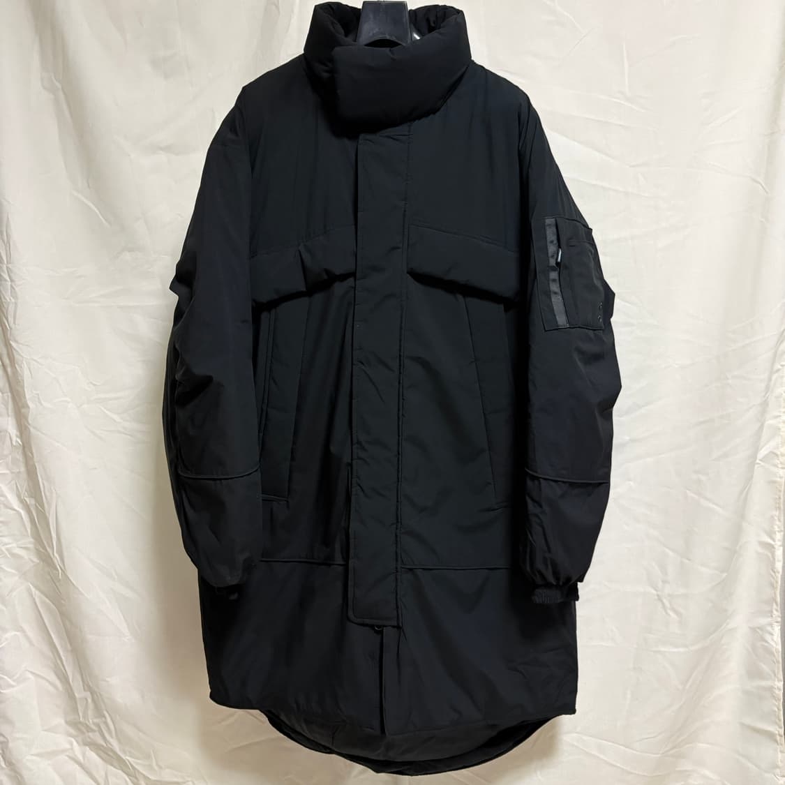 코드그라피 프리마로프트 몬스터파카 롱파카 / 블랙, M 상품이미지1