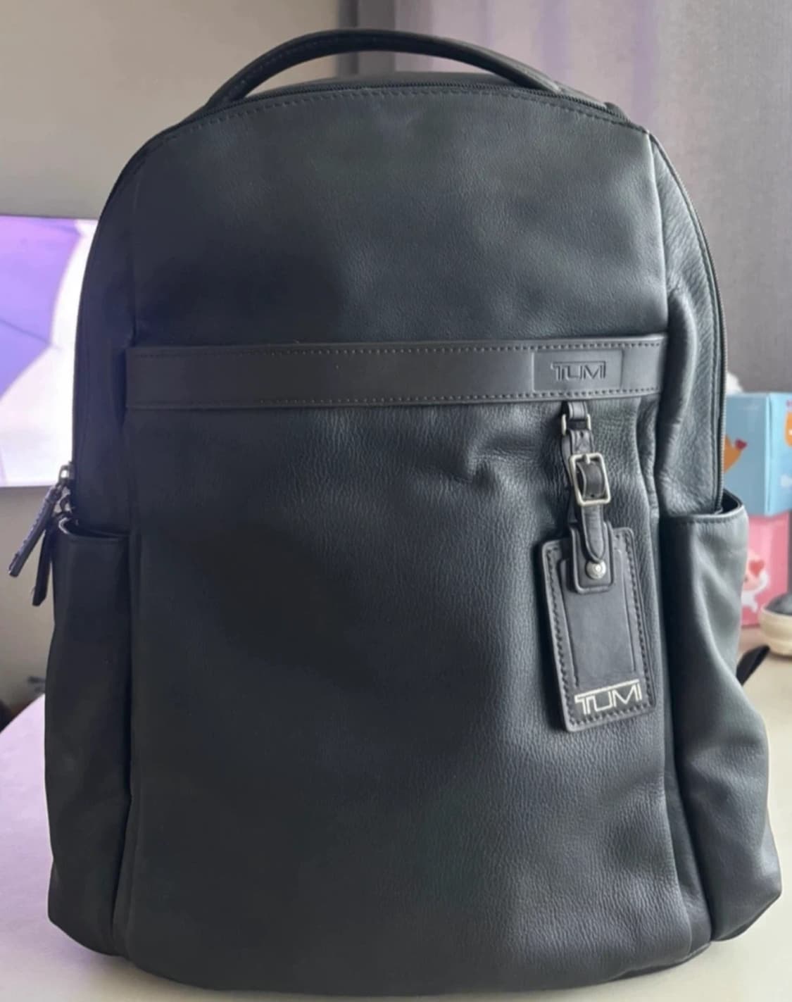 TUMI 투미 가죽 백팩 미사용 새상품 상품이미지1