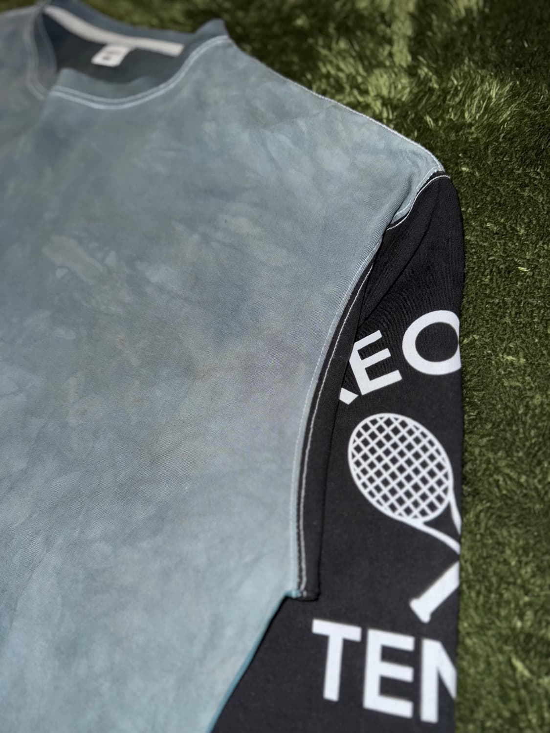 [XL] 리오버 핸드 다잉 리워크 트리플 스티치 롱슬리브 상품이미지4