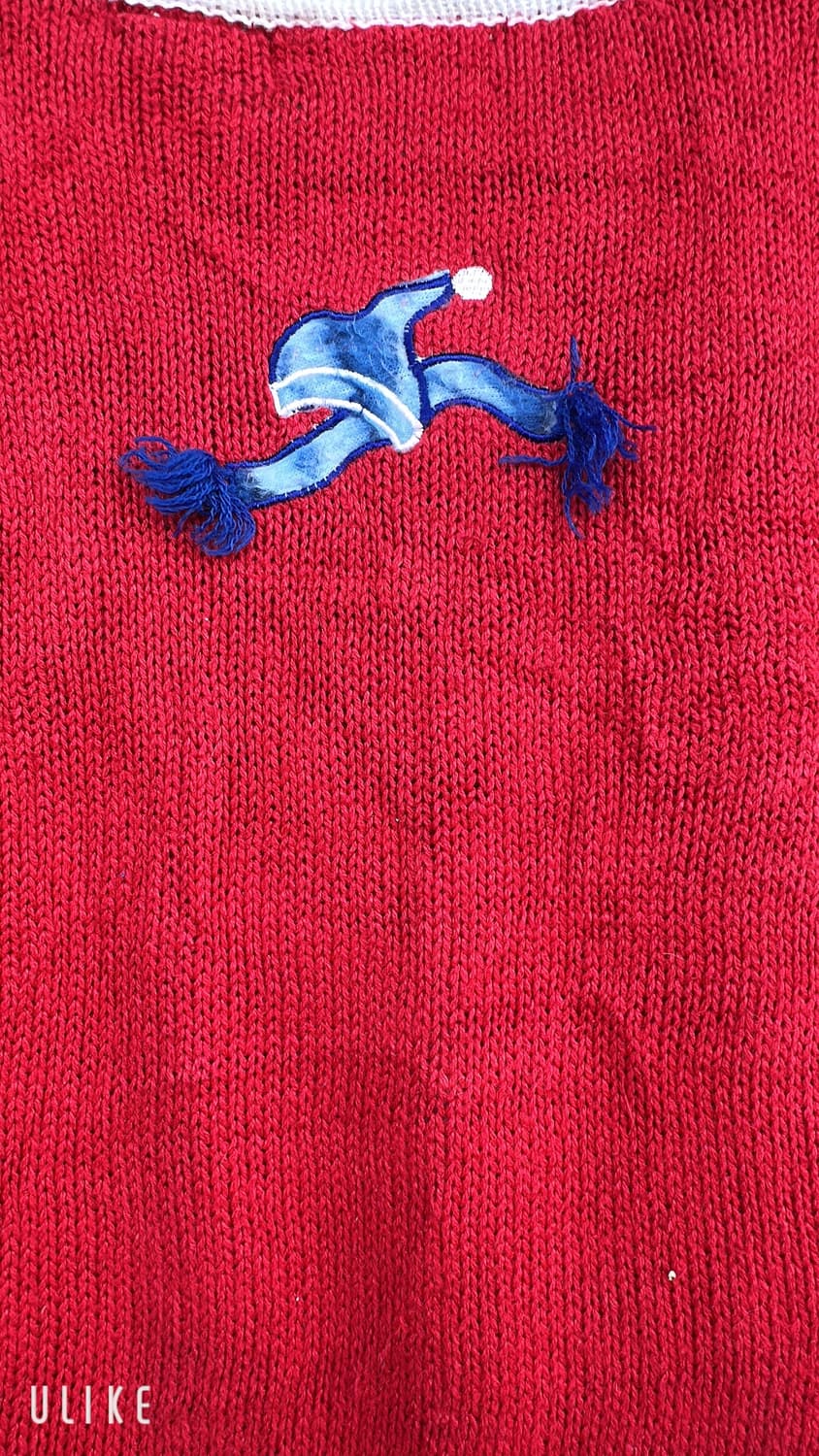 White Stag 크리스마스 눈사람 니트 베스트 상품이미지5