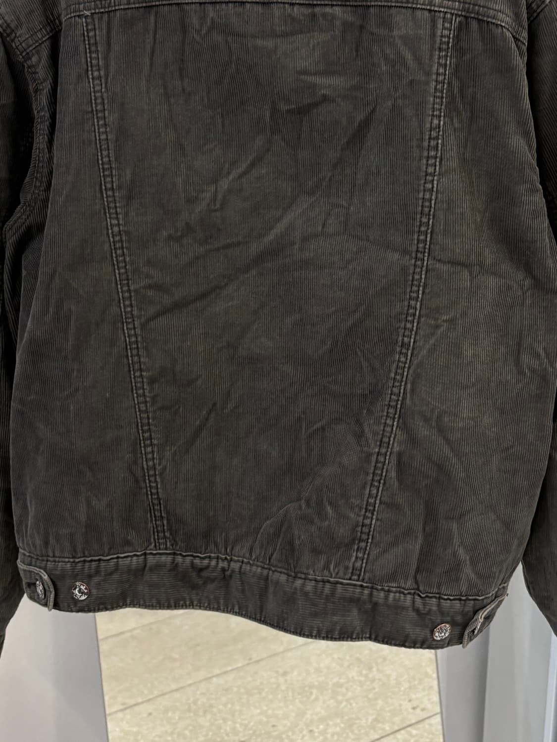 LEVI'S chacoal fleece trucker jk 상품이미지6