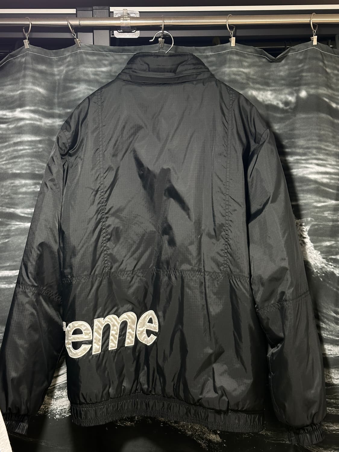 슈프림 16FW 사이드라인 투톤 패딩 자켓 L 상품이미지3