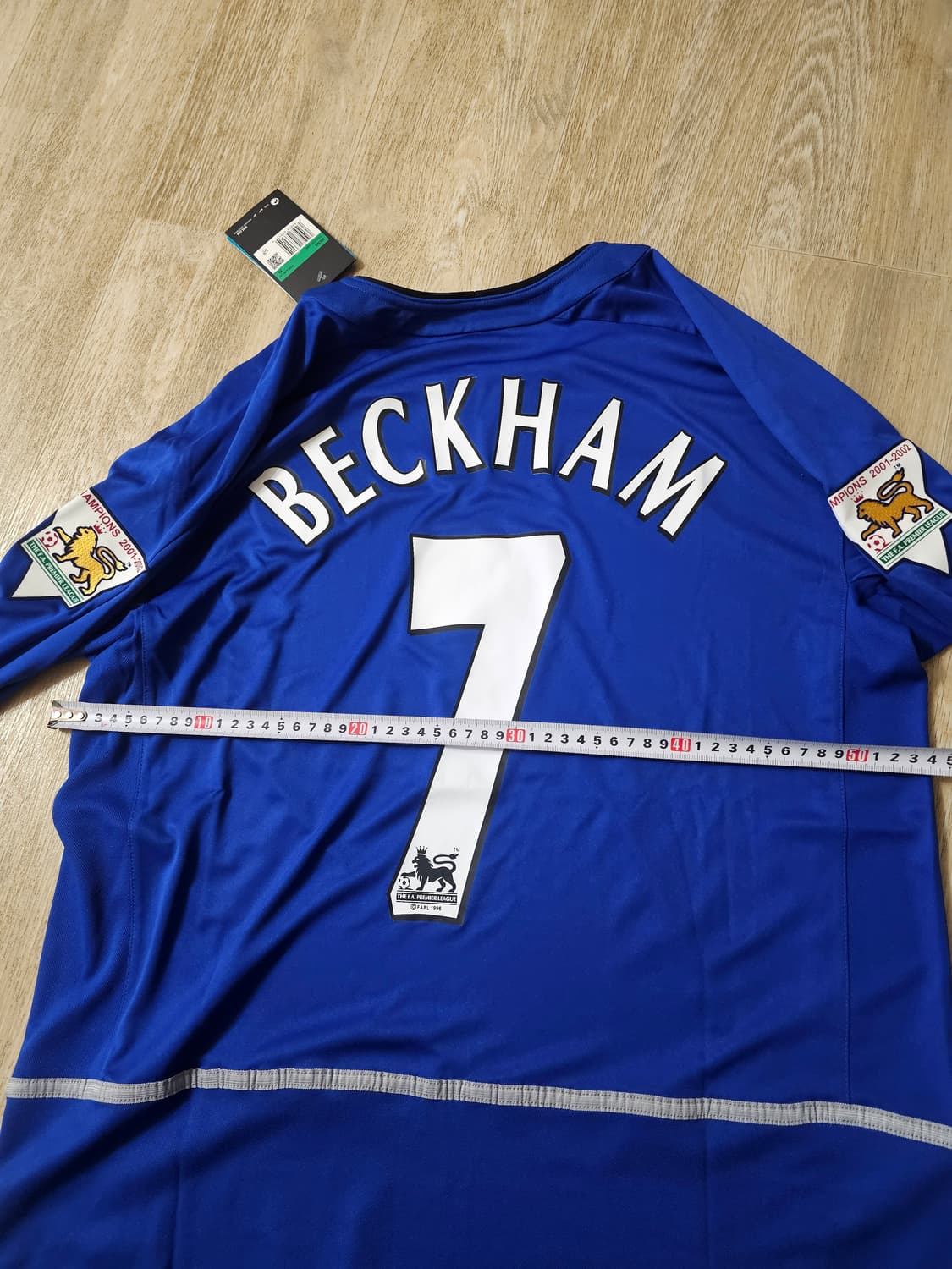 맨체스터 유나이티드 맨유 베컴 마킹 올드 유니폼 레트로 유니폼 상품이미지8