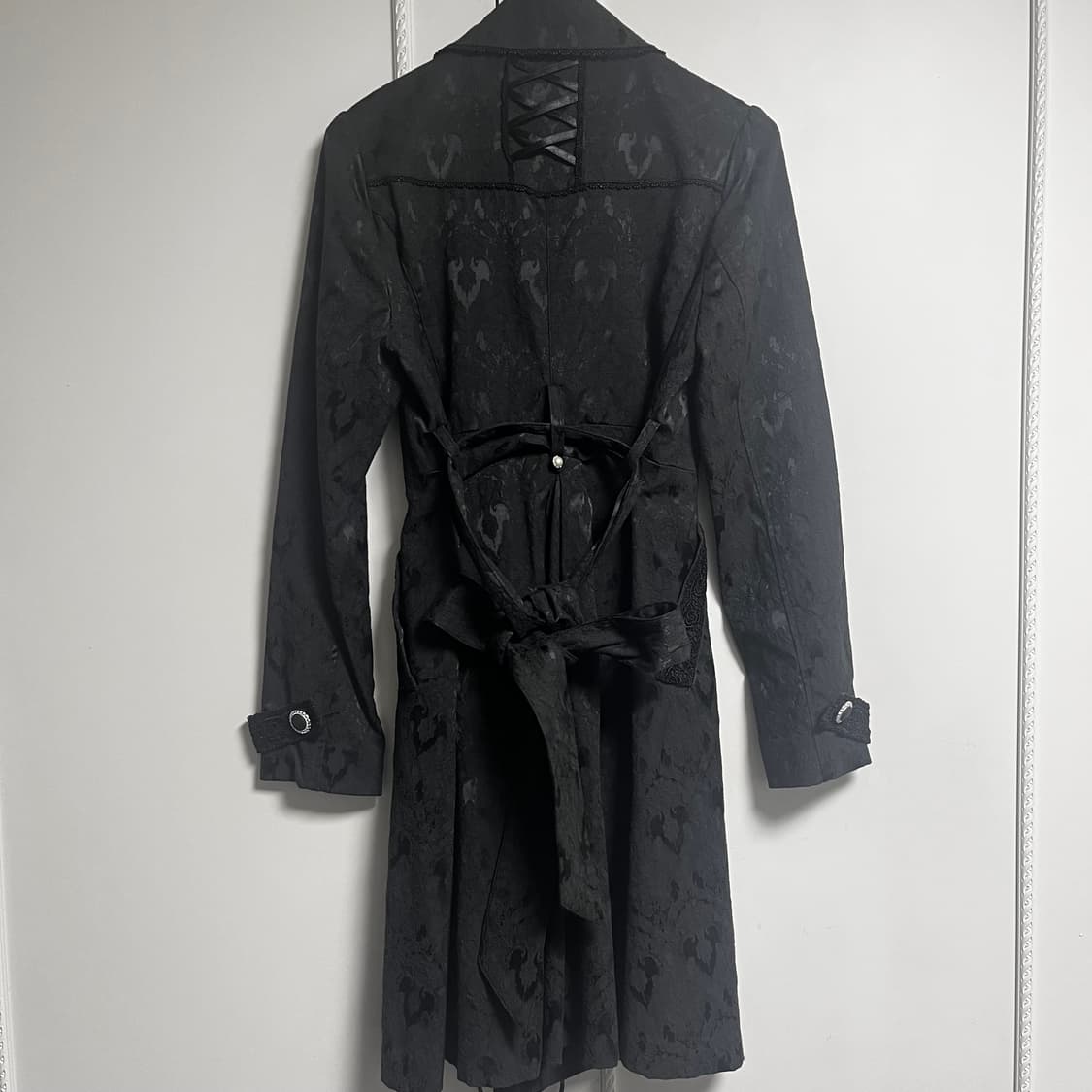 axes femme 엑시즈팜 고스 고딕 로맨틱 코트 공겜여주 고스로리 상품이미지2