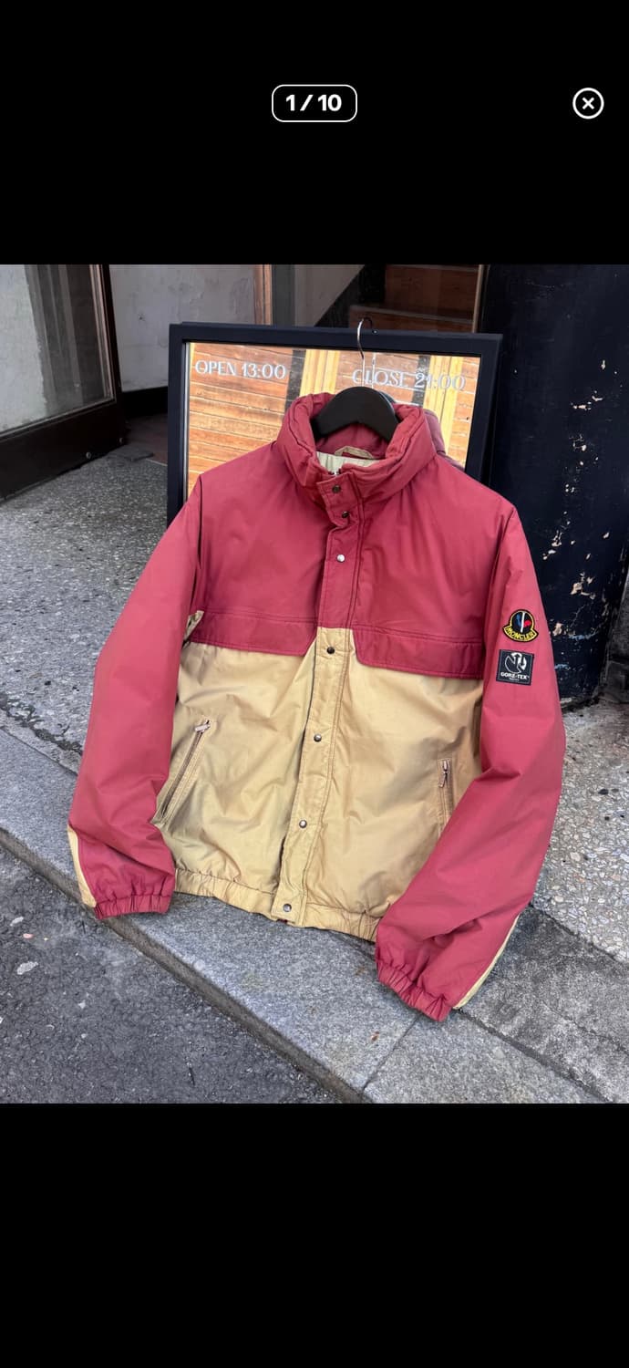 Moncler 80s 몽클레어 X 아식스 고어텍스 다운 푸퍼자켓 상품이미지1