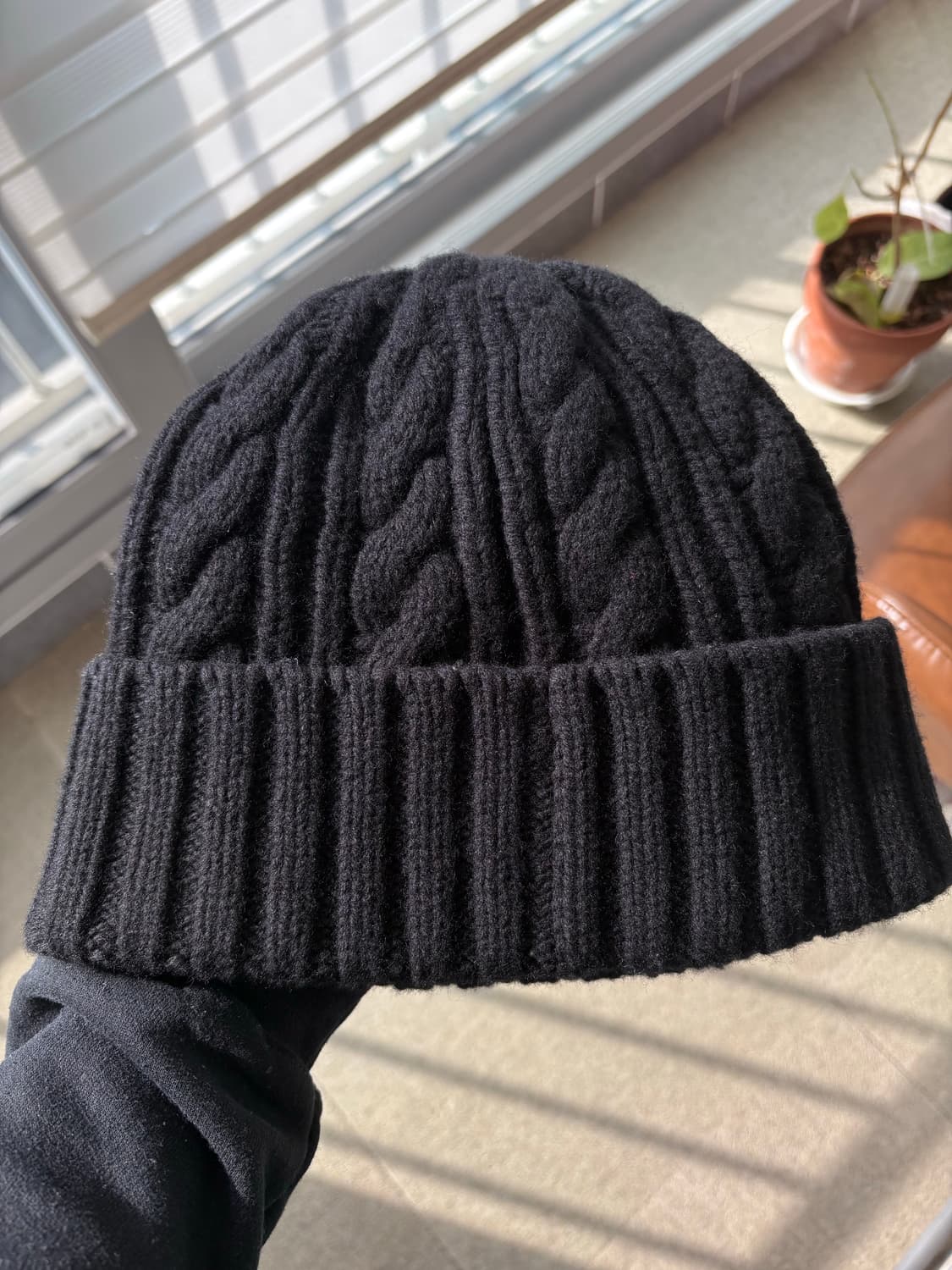 Khakis Cable Watch Beanie (Black) 상품이미지3